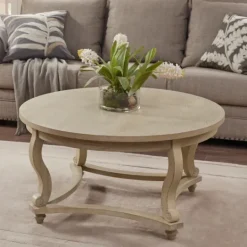 Kirkland's Home Martha Stewart Round Coffee Table- Coffee Tables
