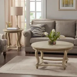 Kirkland's Home Martha Stewart Round Coffee Table- Coffee Tables