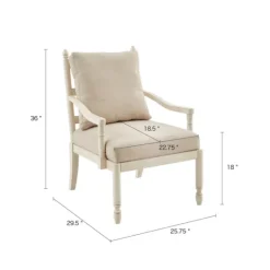 Kirkland's Home Martha Stewart Toni Accent Chair- Accent Chairs