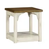 Kirkland's Home Mary And Natural Wooden Square Accent Table- Accent & End Tables