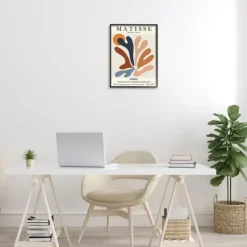 Kirkland's Home Matisse Abstract Framed Canvas Art Print- Canvas Art