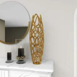 Kirkland's Home Matte Abstract Cylinder Vase- Vases
