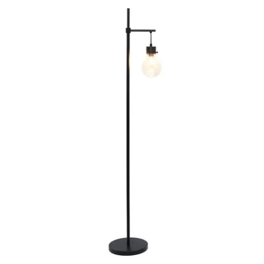 Kirkland's Home Matte Black Stephen Floor Lamp- Floor Lamps