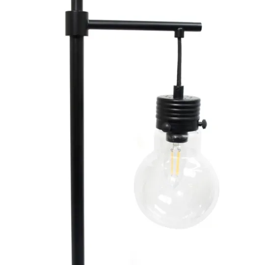 Kirkland's Home Matte Black Stephen Floor Lamp- Floor Lamps