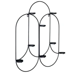 Kirkland's Home Matte Black Tealight Wall Sconce- Sconces