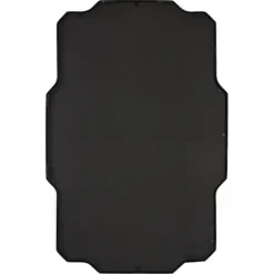 Kirkland's Home Matte Black Thin Linear Iron Frame Wall Mirror- Decorative Mirrors