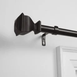 Kirkland's Home Matte Bronze Napoleon Outdoor Curtain Rod, 160 In.- Curtain Rods & Hardware