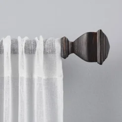Kirkland's Home Matte Bronze Nathan Curtain Rod, 72 In.- Curtain Rods & Hardware