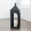 Kirkland's Home Matte Hampshire Metal Lantern, 30 In.- Lanterns