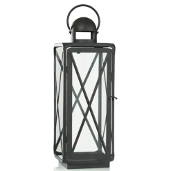 Kirkland's Home Matte Lattice Lanterns, Set Of 2- Lanterns