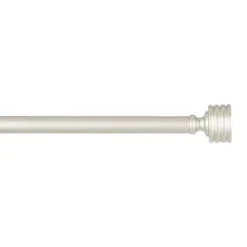 Kirkland's Home Matte Nickel Stacked Cylinder Curtain Rod, 72 In.- Curtain Rods & Hardware