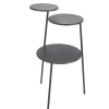 Kirkland's Home Matte Overlapping 3-Tier Side Table- Accent & End Tables