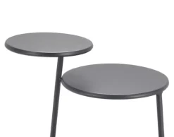 Kirkland's Home Matte Overlapping 3-Tier Side Table- Accent & End Tables
