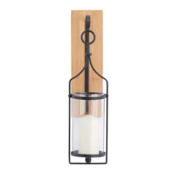 Kirkland's Home Matte Poplar Wood Sconce- Sconces