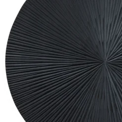 Kirkland's Home Matte Ribbed Sunburst Wall Plates, Set Of 3- Wall Plaques