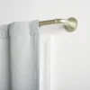 Kirkland's Home Matte Silver Hyde Wrap Around Curtain Rod, 72 In.- Curtain Rods & Hardware