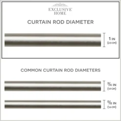 Kirkland's Home Matte Silver Modern Twist Curtain Rod, 72 In.- Curtain Rods & Hardware