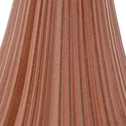 Kirkland's Home Matte Terracotta Fluted Ceramic Vase, 20 In.- Vases