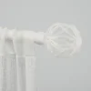 Kirkland's Home Matte White Open Sphere Curtain Rod, 72 In.- Curtain Rods & Hardware