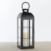 Kirkland's Home Matte Window Pane Lantern, 24 In.- Lanterns