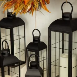 Kirkland's Home Matte Window Pane Lantern, 24 In.- Lanterns