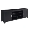 Kirkland's Home Matte Wood Sliding Doors Media Console- Tv Stands & Media Consoles