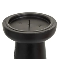 Kirkland's Home Matte Wood T-Shape Candle Holders, Set Of 3- Candle Holders