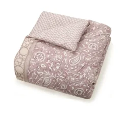 Kirkland's Home Mauve Scorro 5-Pc. King Comforter Set- Comforters
