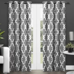 Kirkland's Home Maxwell Blackout Curtain Panel Set, 84 In.- Curtains & Drapes