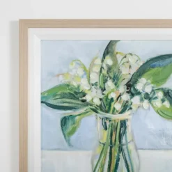 Kirkland's Home May Lily Of The Valley Framed Art Print- Framed Art