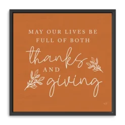 Kirkland's Home May Our Lives Giclee Canvas Wall Plaque- Wall Quotes & Signs