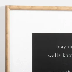 Kirkland's Home May Our Walls Know Joy Framed Wall Plaque- Wall Quotes & Signs