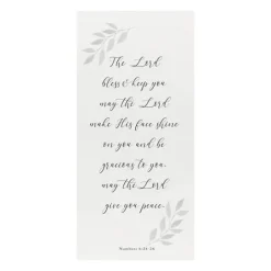 Kirkland's Home May The Lord Give You Peace Canvas Art Print- Wall Quotes & Signs