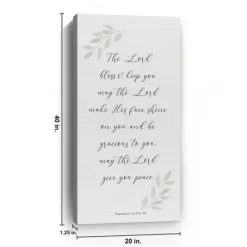 Kirkland's Home May The Lord Give You Peace Canvas Art Print- Wall Quotes & Signs