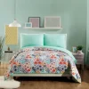 Kirkland's Home Mayflower Blue 2-Pc. King Bedding Quilt Set- Quilts