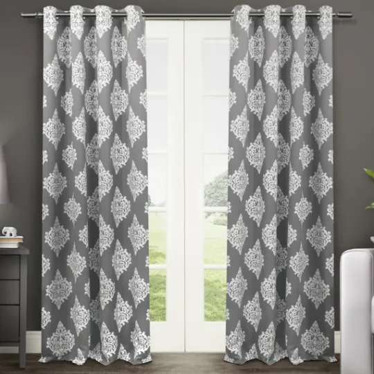 Kirkland's Home Medallion Curtain Panel Set, 96 In.- Curtains & Drapes