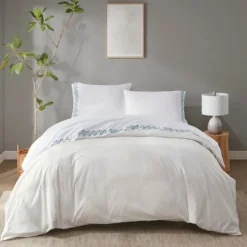 Kirkland's Home Medallion Hem Microfiber 4-Pc. Full Sheet Set- Bed Sheets