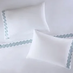Kirkland's Home Medallion Hem Microfiber 4-Pc. King Sheet Set- Bed Sheets