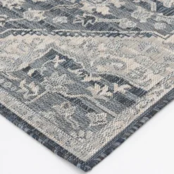 Kirkland's Home Medallion Lava Indoor/Outdoor Area Rug, 7X9- Outdoor Rugs