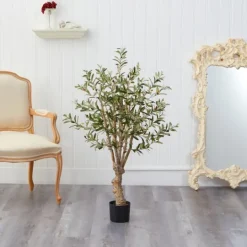 Kirkland's Home Mediterranean Olive Tree In Nursery Planter- Trees & Topiaries