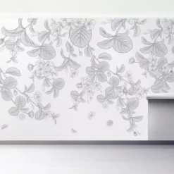 Kirkland's Home Medium Leaves Peel And Stick Wall Mural- Wall Murals & Wall Decals