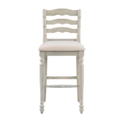 Kirkland's Home Melvin Distressed Wash Bar Stool- Bar Stools & Counter Height Stools
