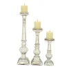 Kirkland's Home Mercury Glass Candle Holders, Set Of 3- Candle Holders