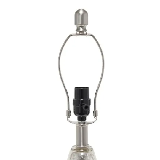 Kirkland's Home Mercury Glass Curvy Table Lamp- Table Lamps