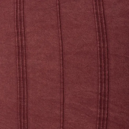 Kirkland's Home Merlot Striped Organic Cotton Throw Pillow- Pillows
