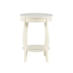 Kirkland's Home Merryweather Off White Accent Table- Accent & End Tables