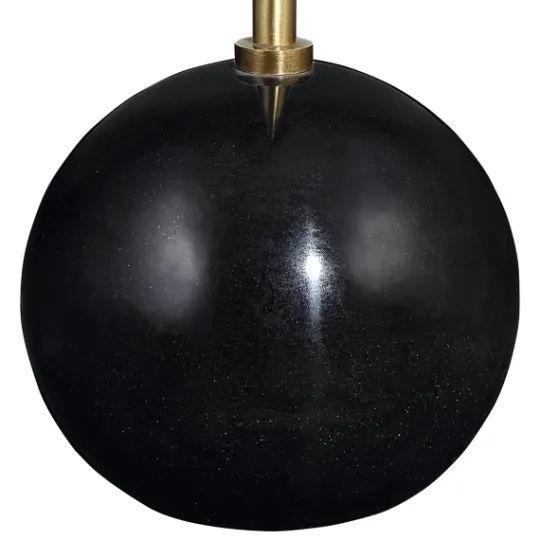 Kirkland's Home Metal & Round Black Base Cocktail Table- Accent & End Tables