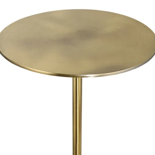 Kirkland's Home Metal & Round Black Base Cocktail Table- Accent & End Tables