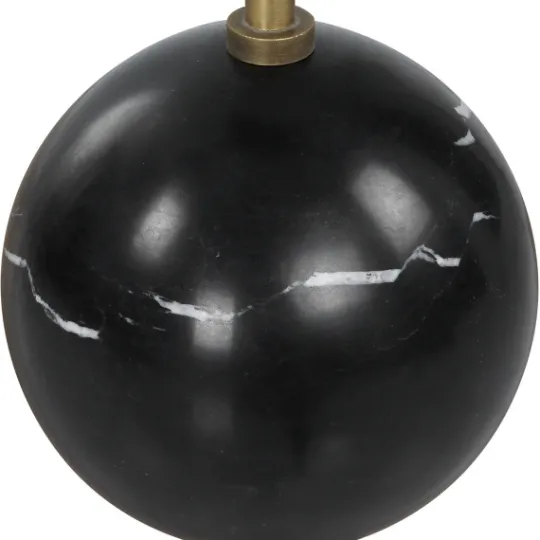 Kirkland's Home Metal & Round Black Base Cocktail Table- Accent & End Tables