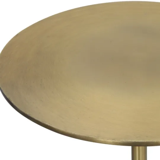Kirkland's Home Metal & Round Black Base Cocktail Table- Accent & End Tables